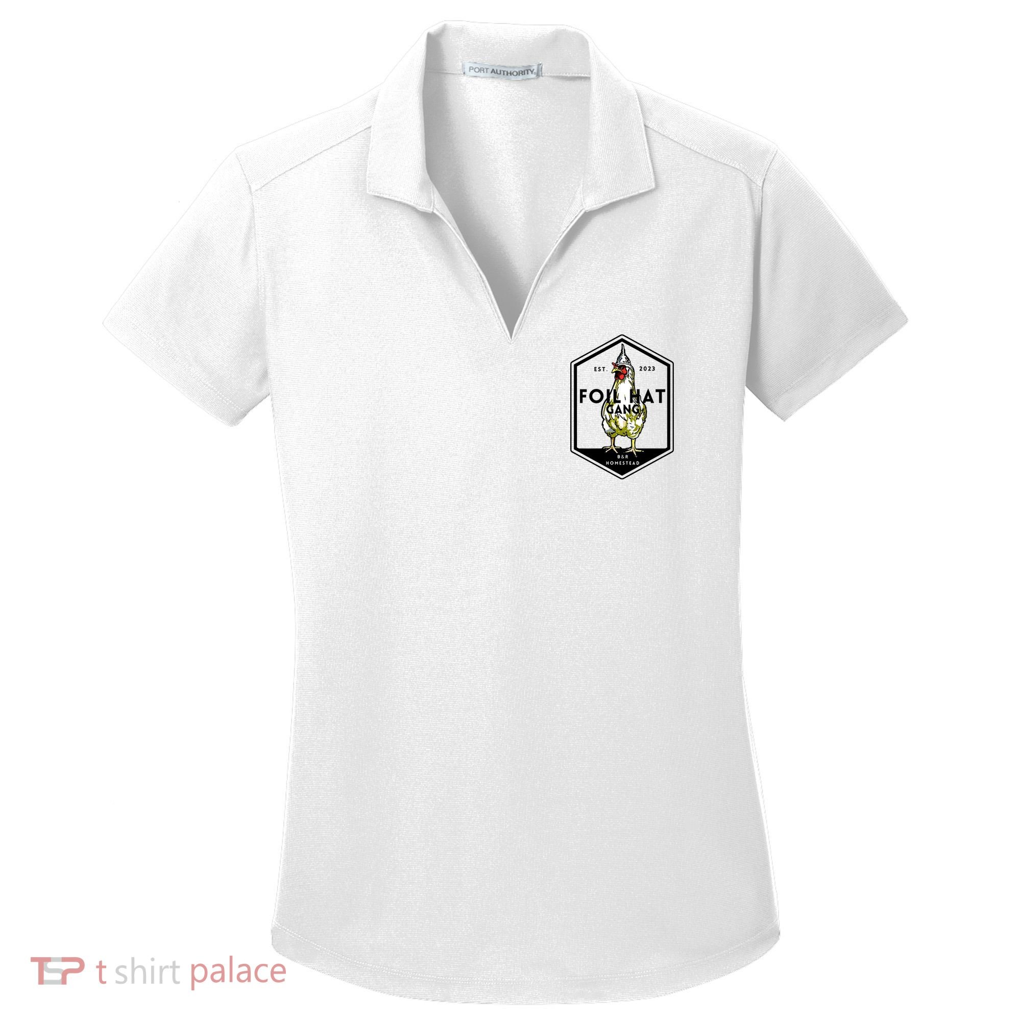 Jessica Rojas Foil Hat Gang Women's Dry Zone Grid Polo