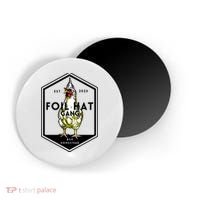 Jessica Rojas Foil Hat Gang Magnet thumb 0