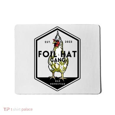 Jessica Rojas Foil Hat Gang Mousepad