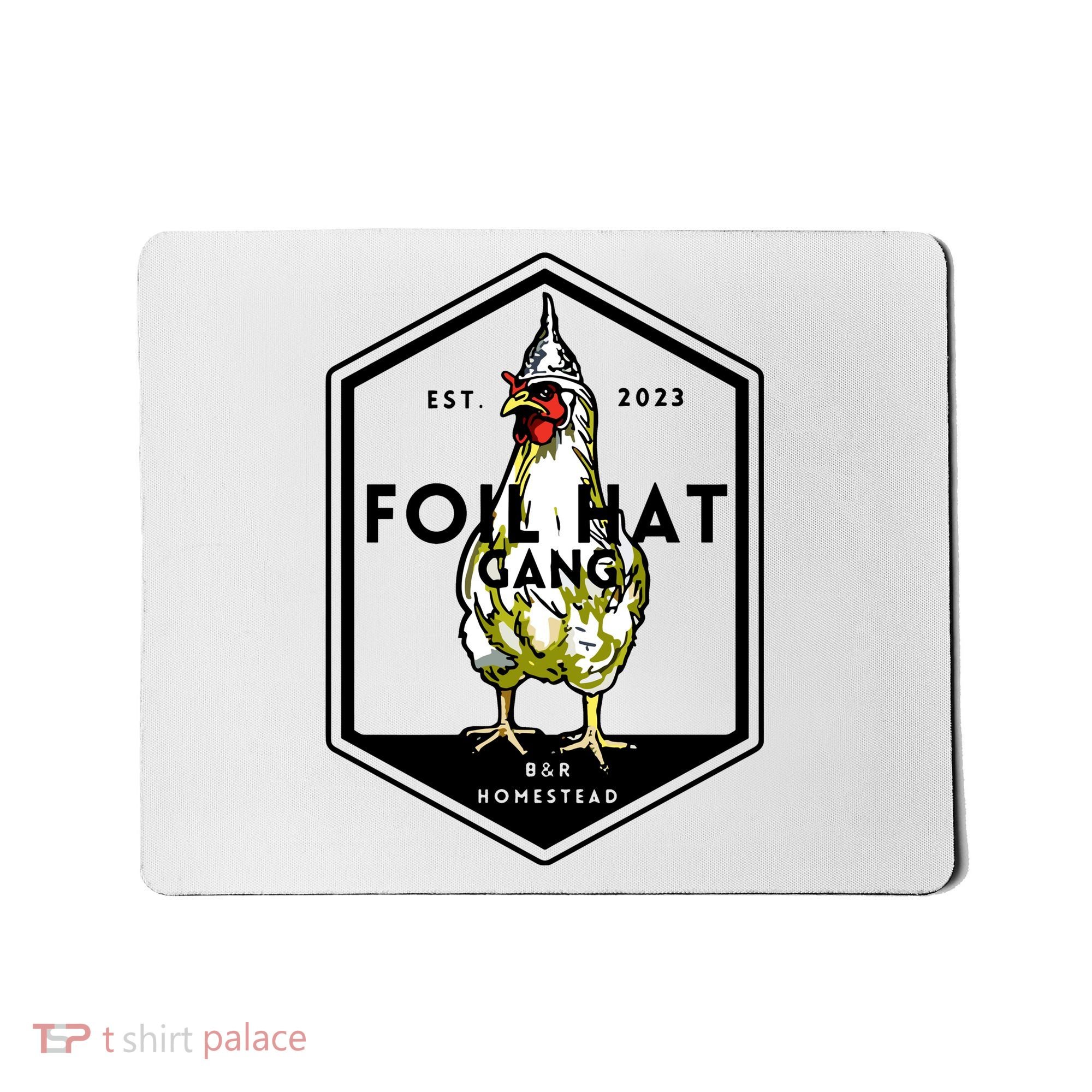 Jessica Rojas Foil Hat Gang Mousepad