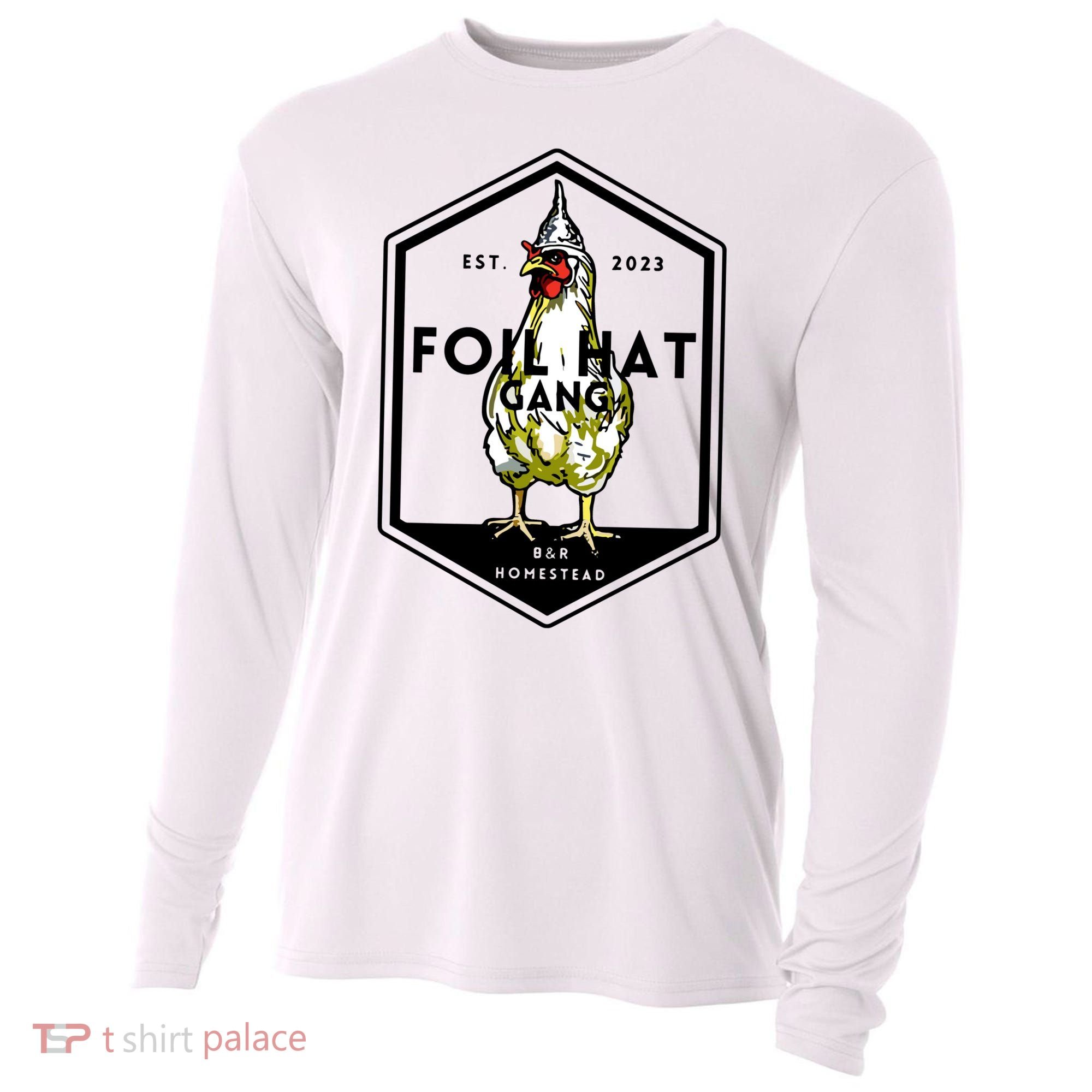 Jessica Rojas Foil Hat Gang Cooling Performance Long Sleeve Crew