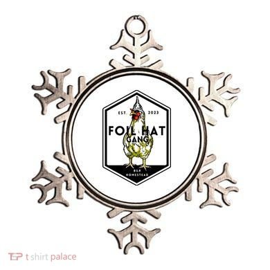 Jessica Rojas Foil Hat Gang Ornament