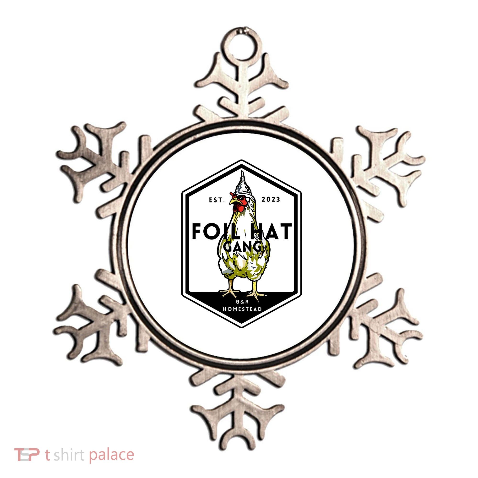 Jessica Rojas Foil Hat Gang Ornament