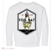 Jessica Rojas Foil Hat Gang Toddler Sweatshirt thumb 0