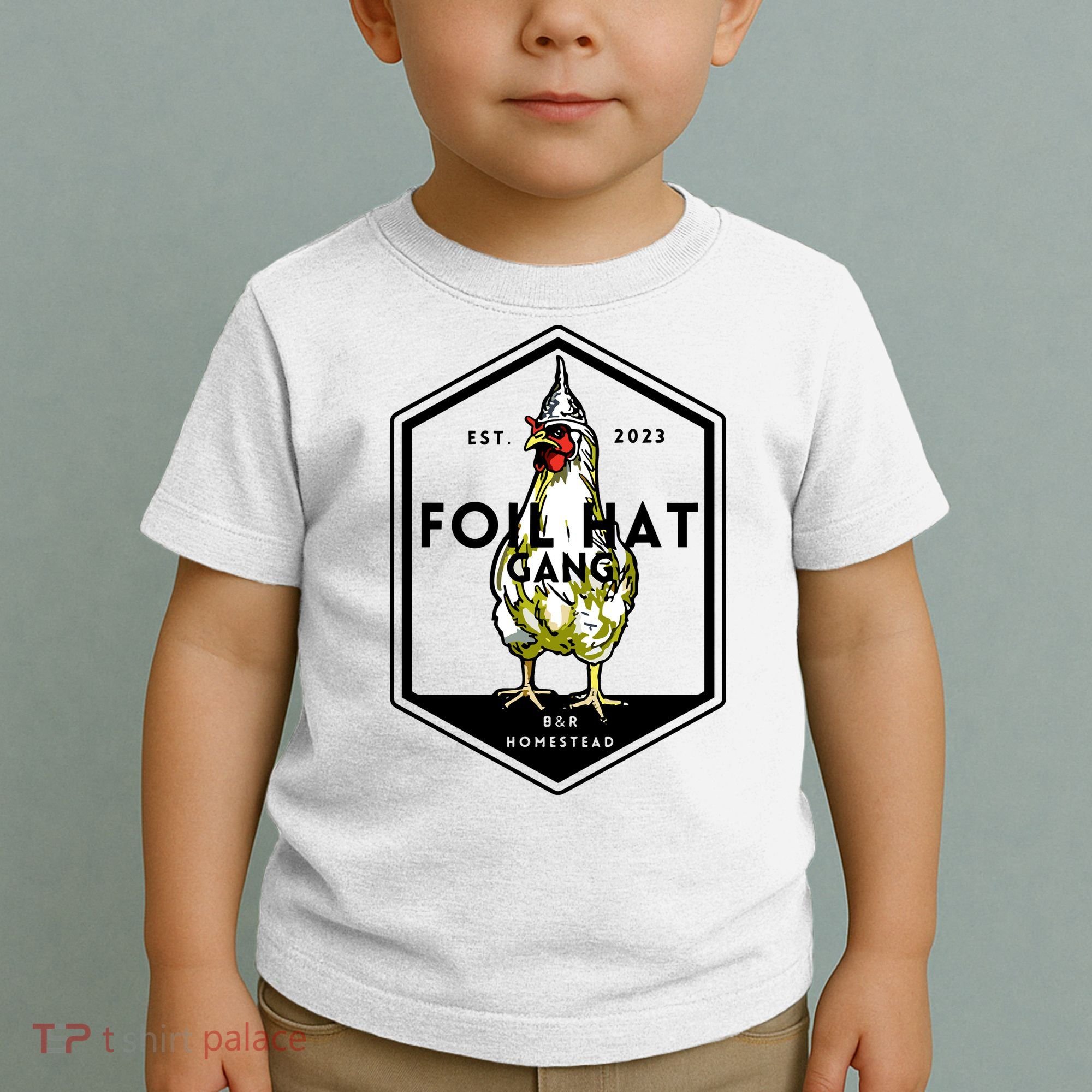 Jessica Rojas Foil Hat Gang Toddler T-Shirt