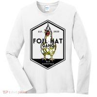 Jessica Rojas Foil Hat Gang Women's Long Sleeve Shirt thumb 0