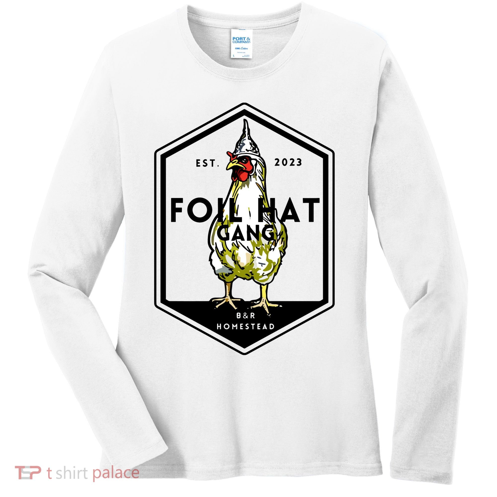 Jessica Rojas Foil Hat Gang Women's Long Sleeve Shirt