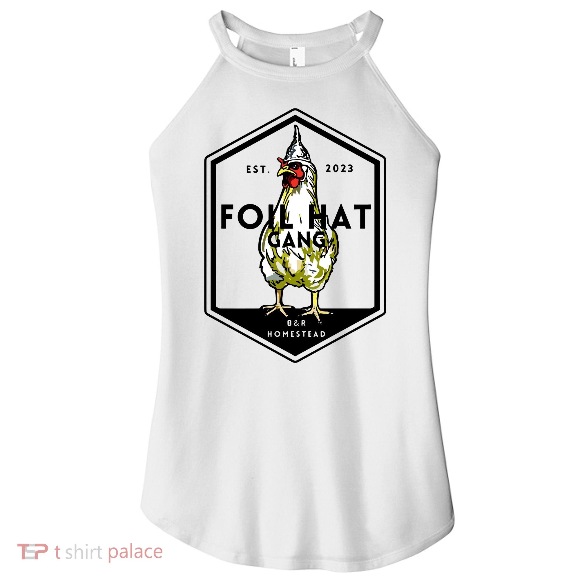 Jessica Rojas Foil Hat Gang Women's Perfect Tri Rocker Tank
