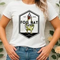 Jessica Rojas Foil Hat Gang Women's T-Shirt thumb 2