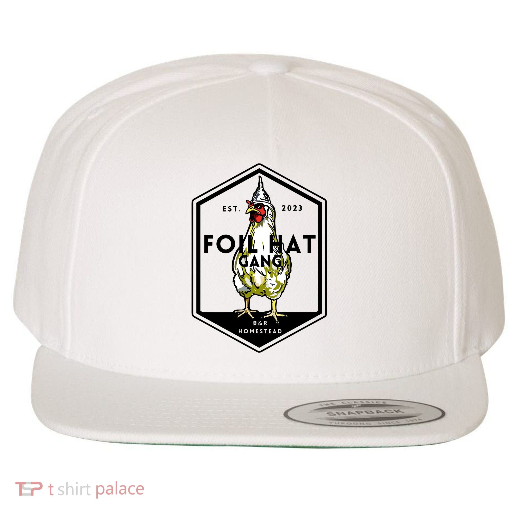 Jessica Rojas Foil Hat Gang Wool Snapback Cap