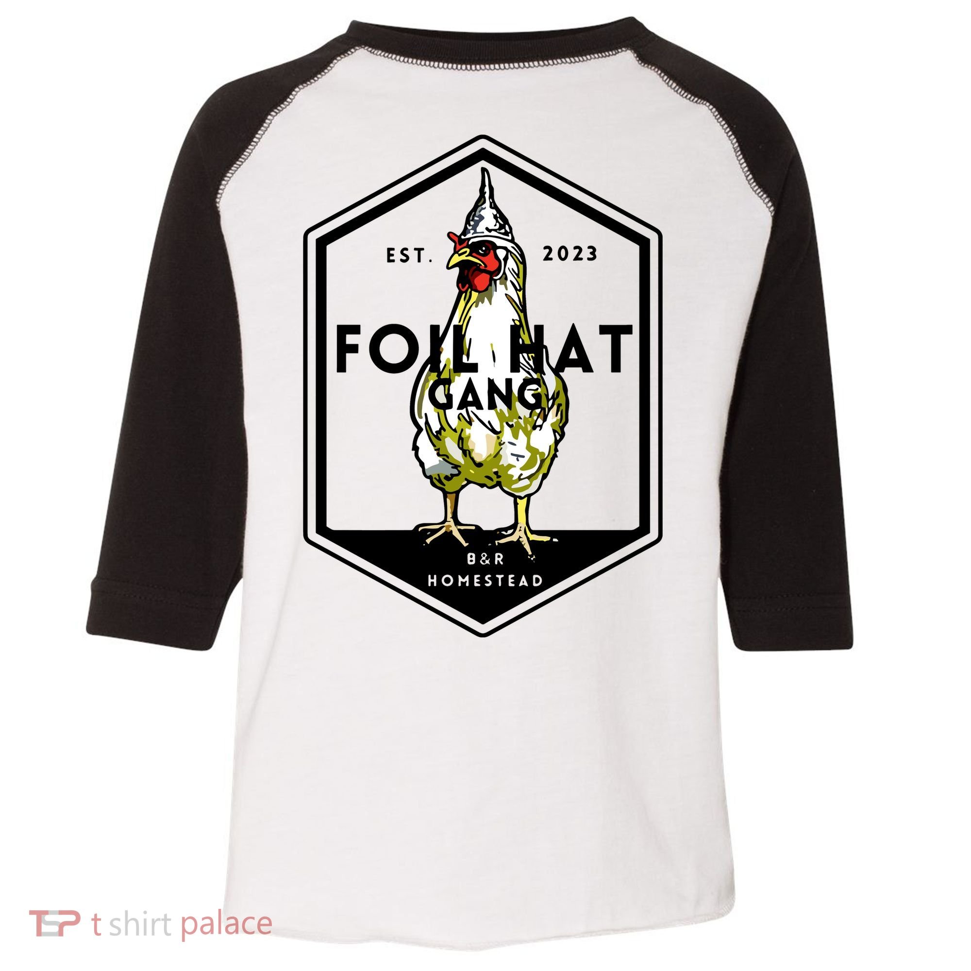 Jessica Rojas Foil Hat Gang Toddler Fine Jersey T-Shirt