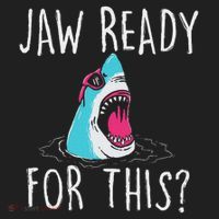 Jaw Ready For This Funny Shark Lover Ocean Wildlife Hat thumb 2