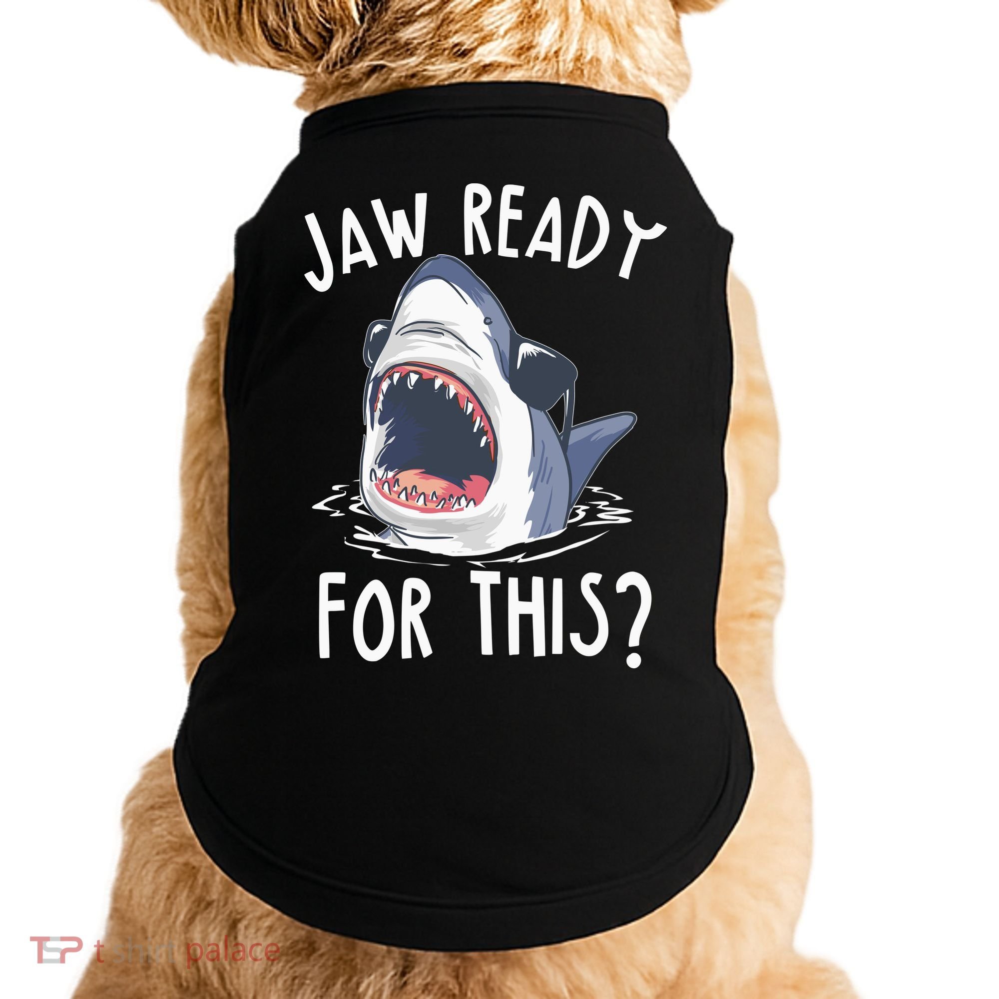 Jaw Ready For This Shark Week Doggie Tank