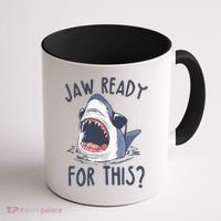 Jaw Ready For This Shark Week Coffee Mug thumb 1