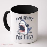 Jaw Ready For This Shark Week Coffee Mug thumb 0