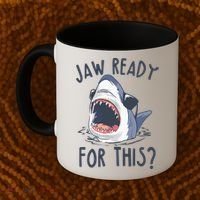 Jaw Ready For This Shark Week Coffee Mug thumb 2