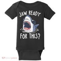 Jaw Ready For This Shark Week Baby Bodysuit thumb 0