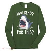 Jaw Ready For This Shark Week Long Sleeve Shirt thumb 0