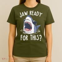 Jaw Ready For This Shark Week T-Shirt thumb 4