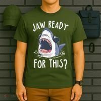 Jaw Ready For This Shark Week T-Shirt thumb 6