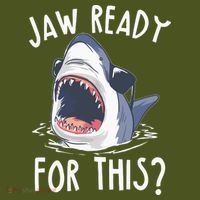 Jaw Ready For This Shark Week Kids Hoodie thumb 2