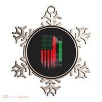Juneteenth Red Green Black History American African flag Ornament thumb 0