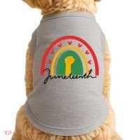 Juneteenth Rainbow Heart Fist Doggie Tank thumb 0
