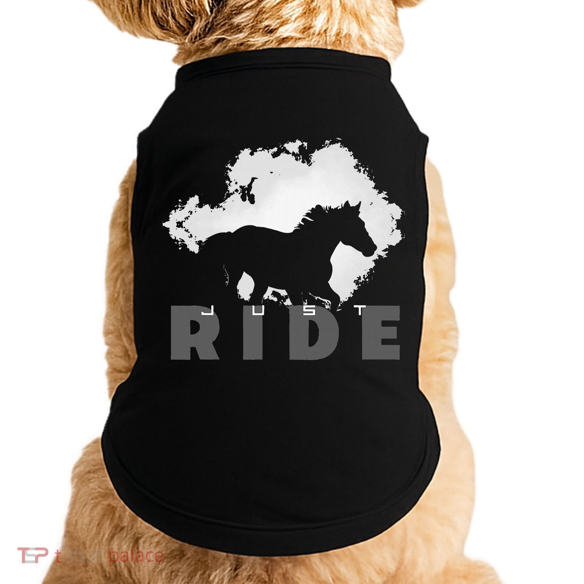 Just Ride Horseback Riding Apparel Horse Doggie Tank