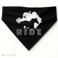 Just Ride Horseback Riding Apparel Horse USA-Made Doggie Bandana thumb 0