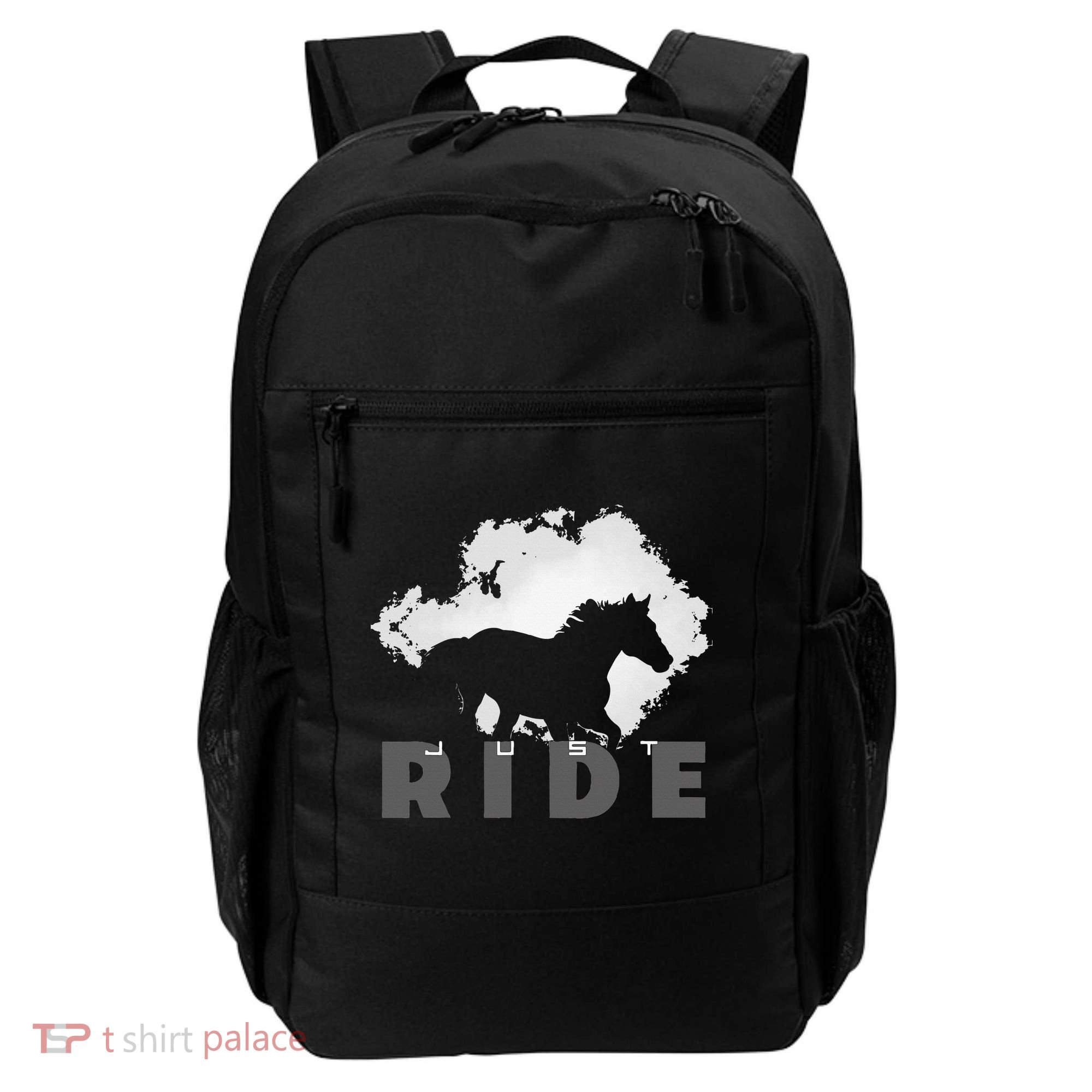 Just Ride Horseback Riding Apparel Horse Backpack