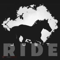 Just Ride Horseback Riding Apparel Horse Women's Hoodie thumb 2