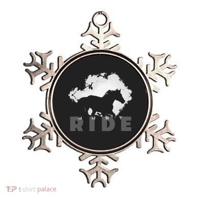 Just Ride Horseback Riding Apparel Horse Ornament