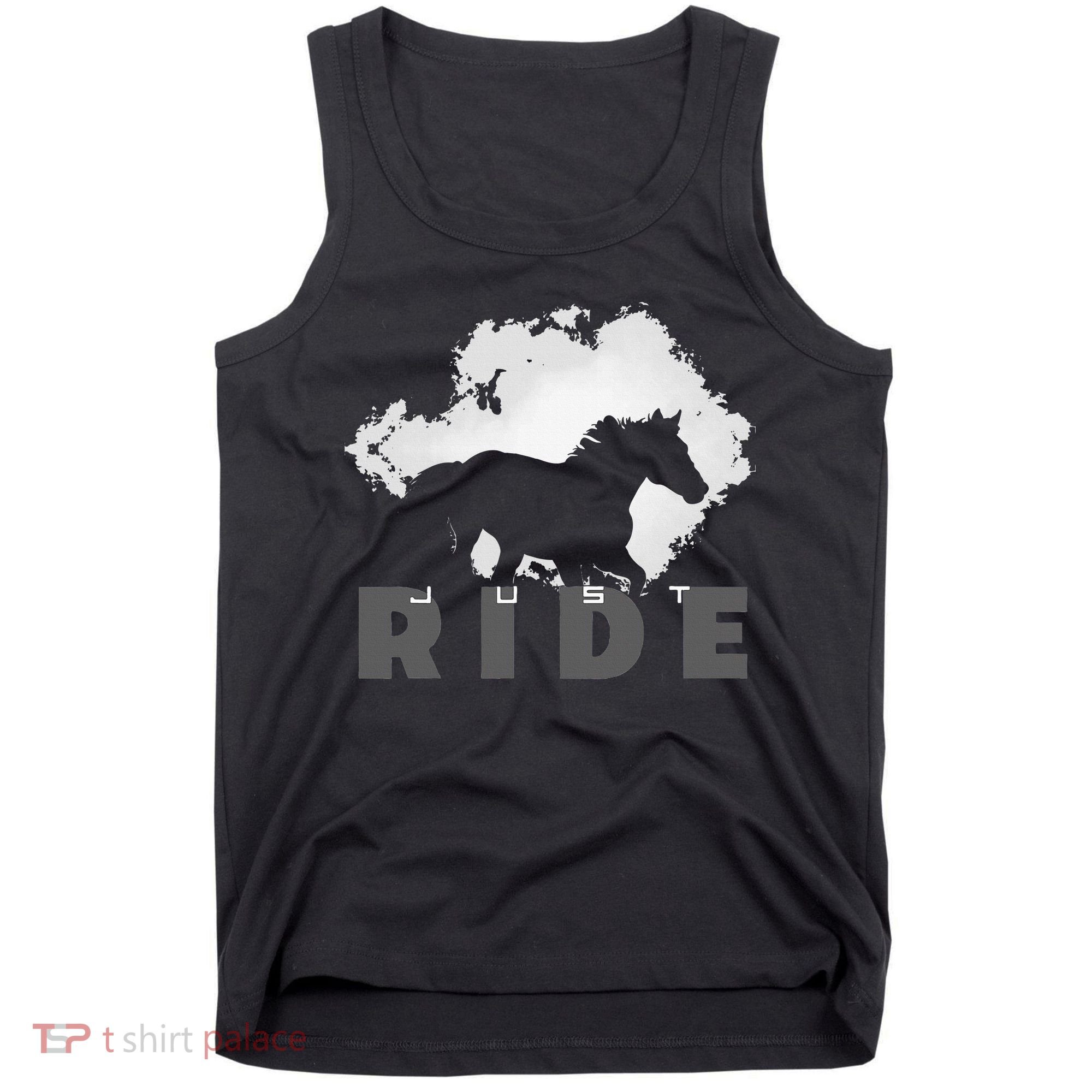 Just Ride Horseback Riding Apparel Horse Tank Top