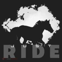 Just Ride Horseback Riding Apparel Horse Golf Towel thumb 3