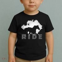 Just Ride Horseback Riding Apparel Horse Toddler T-Shirt thumb 2