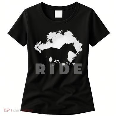 Just Ride Horseback Riding Apparel Horse Women's T-Shirt