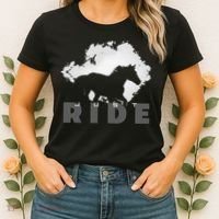 Just Ride Horseback Riding Apparel Horse Women's T-Shirt thumb 2