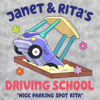 Janet & Rita Humorous Driving School Nice Parking Spot Sweatshirt thumb 2