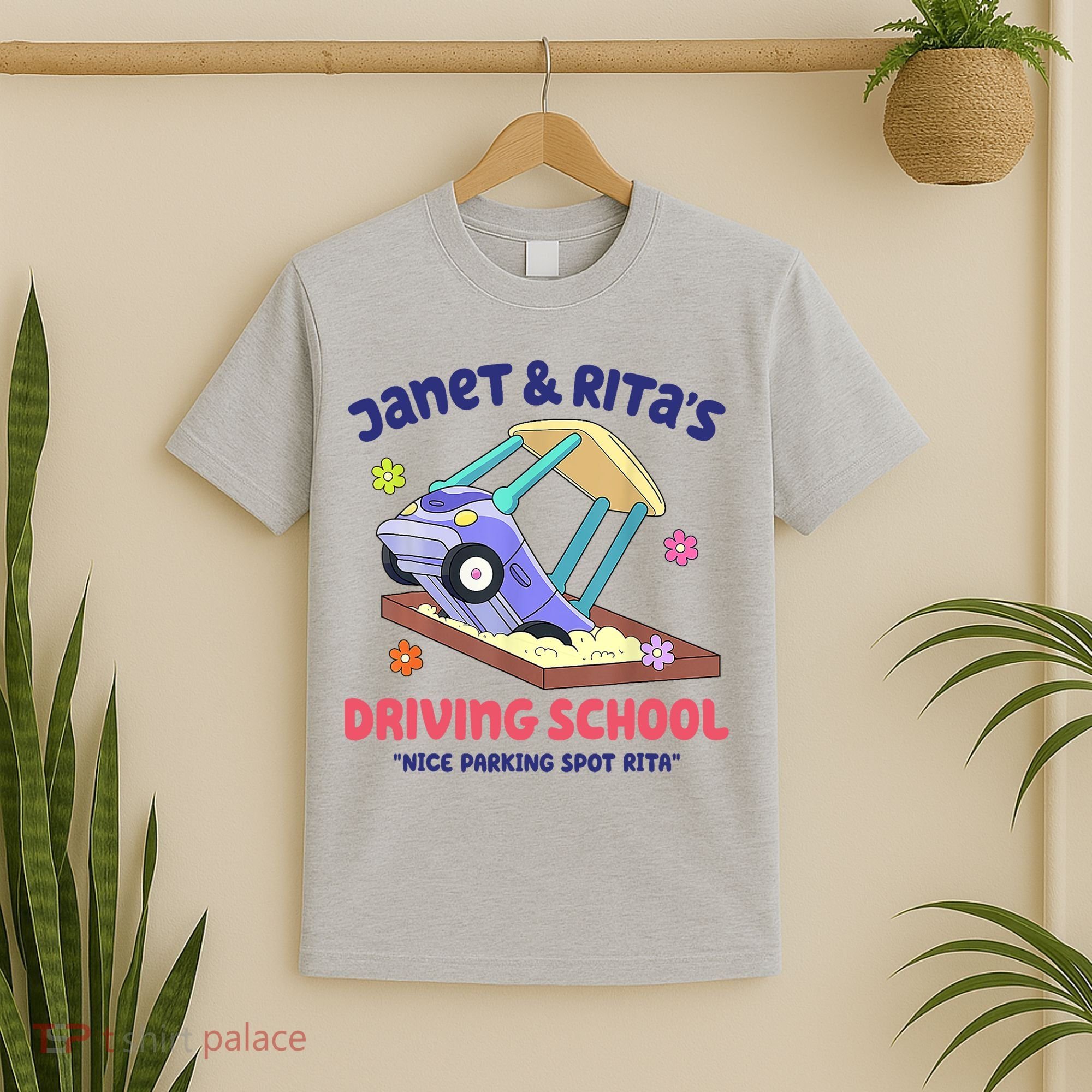 Janet & Rita Humorous Driving School Nice Parking Spot T-Shirt