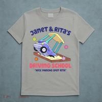 Janet & Rita Humorous Driving School Nice Parking Spot T-Shirt thumb 5