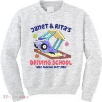 Janet & Rita Humorous Driving School Nice Parking Spot Kids Sweatshirt thumb 0