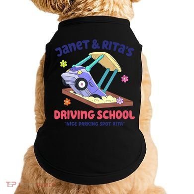 Janet & Rita Humorous Driving School Nice Parking Spot Doggie Tank