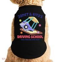 Janet & Rita Humorous Driving School Nice Parking Spot Doggie Tank thumb 0