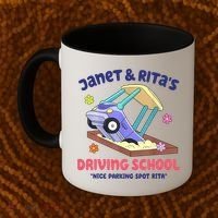 Janet & Rita Humorous Driving School Nice Parking Spot Coffee Mug thumb 2