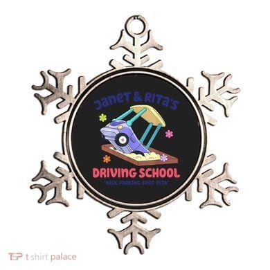 Janet & Rita Humorous Driving School Nice Parking Spot Ornament