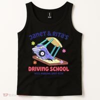 Janet & Rita Humorous Driving School Nice Parking Spot Tank Top thumb 2