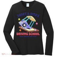 Janet & Rita Humorous Driving School Nice Parking Spot Women's Long Sleeve Shirt thumb 0