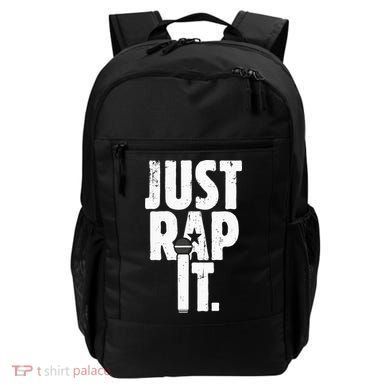 Just Rap It Cool Gift For Rapper And Hip Hop Lover Backpack