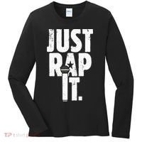 Just Rap It Cool Gift For Rapper And Hip Hop Lover Women's Long Sleeve Shirt thumb 0