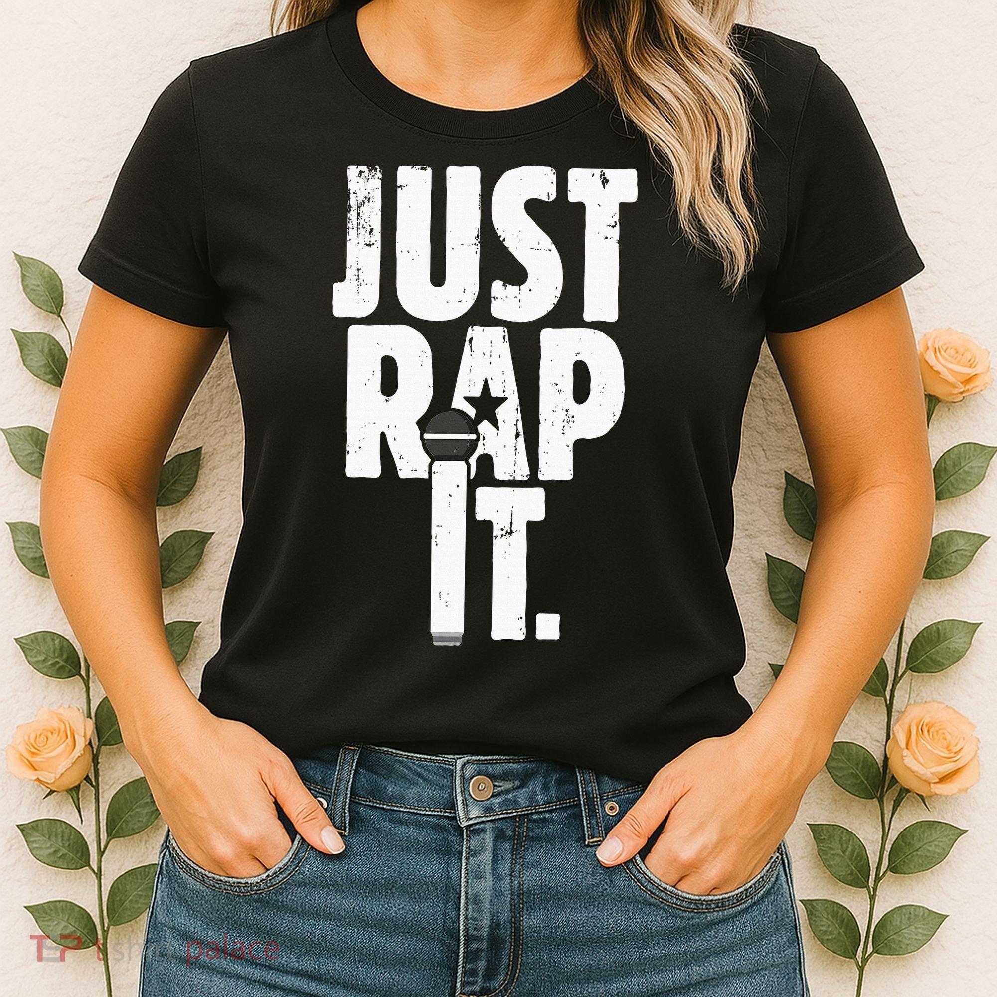 Just Rap It Cool Gift For Rapper And Hip Hop Lover Women's T-Shirt
